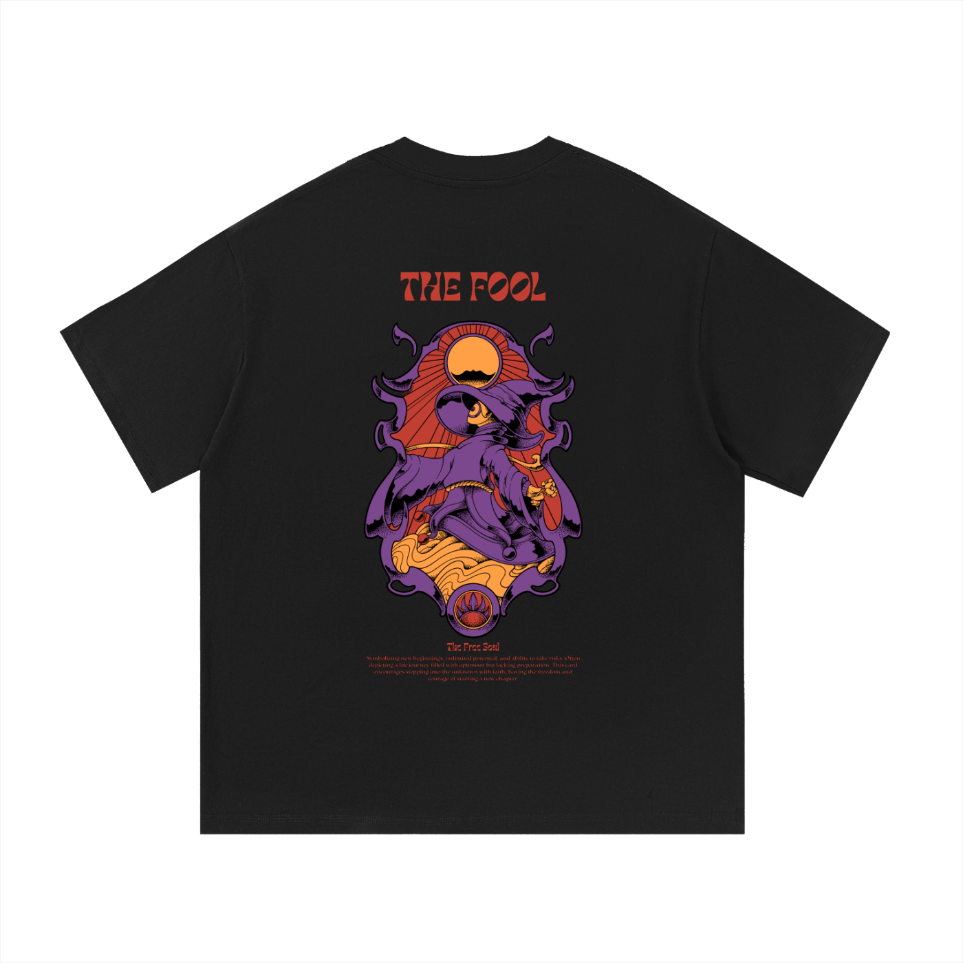 THE FOOL T-SHIRT | BLACK