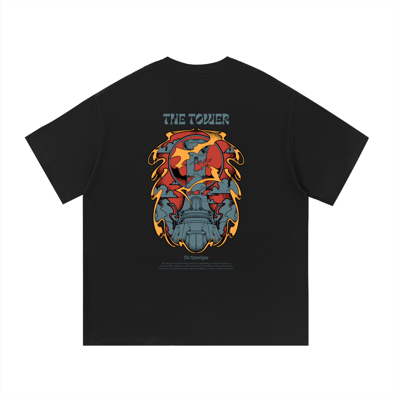 THE TOWER T-SHIRT | BLACK