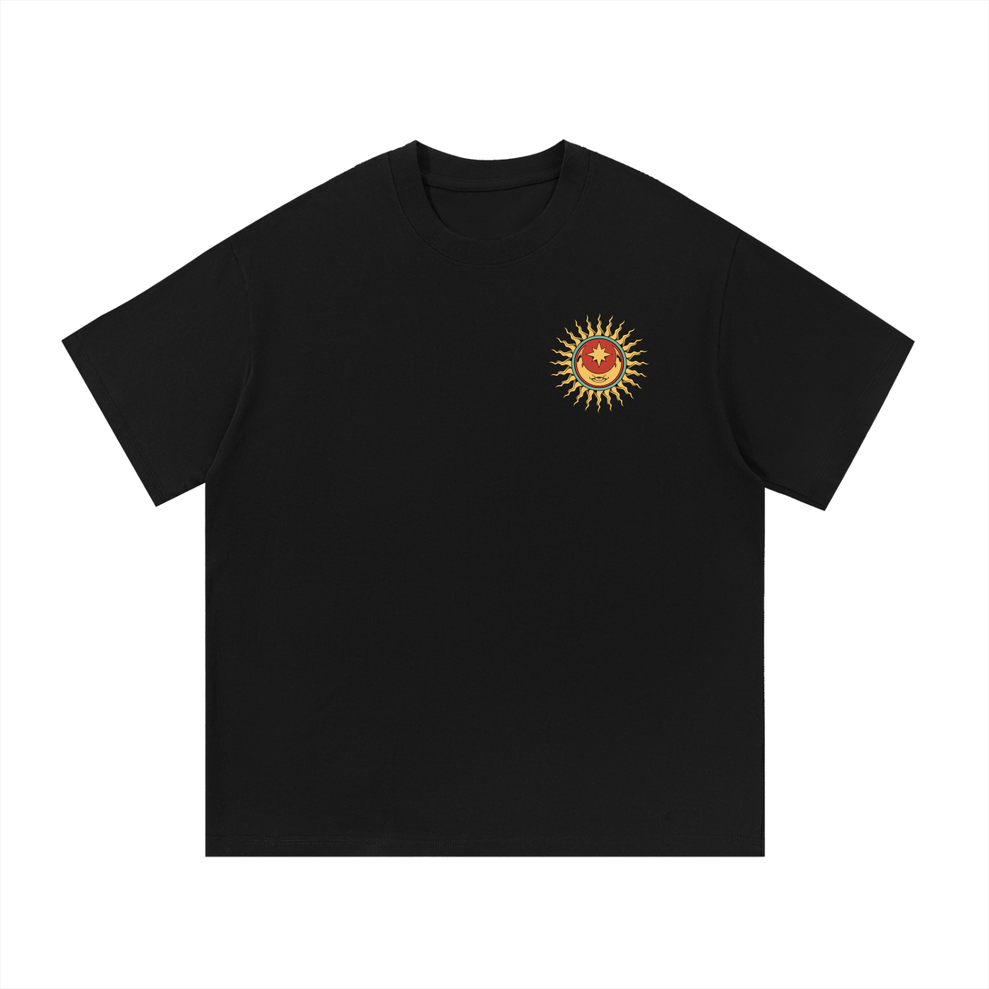 THE SUN, THE MOON, & THE STAR TEE | BLACK